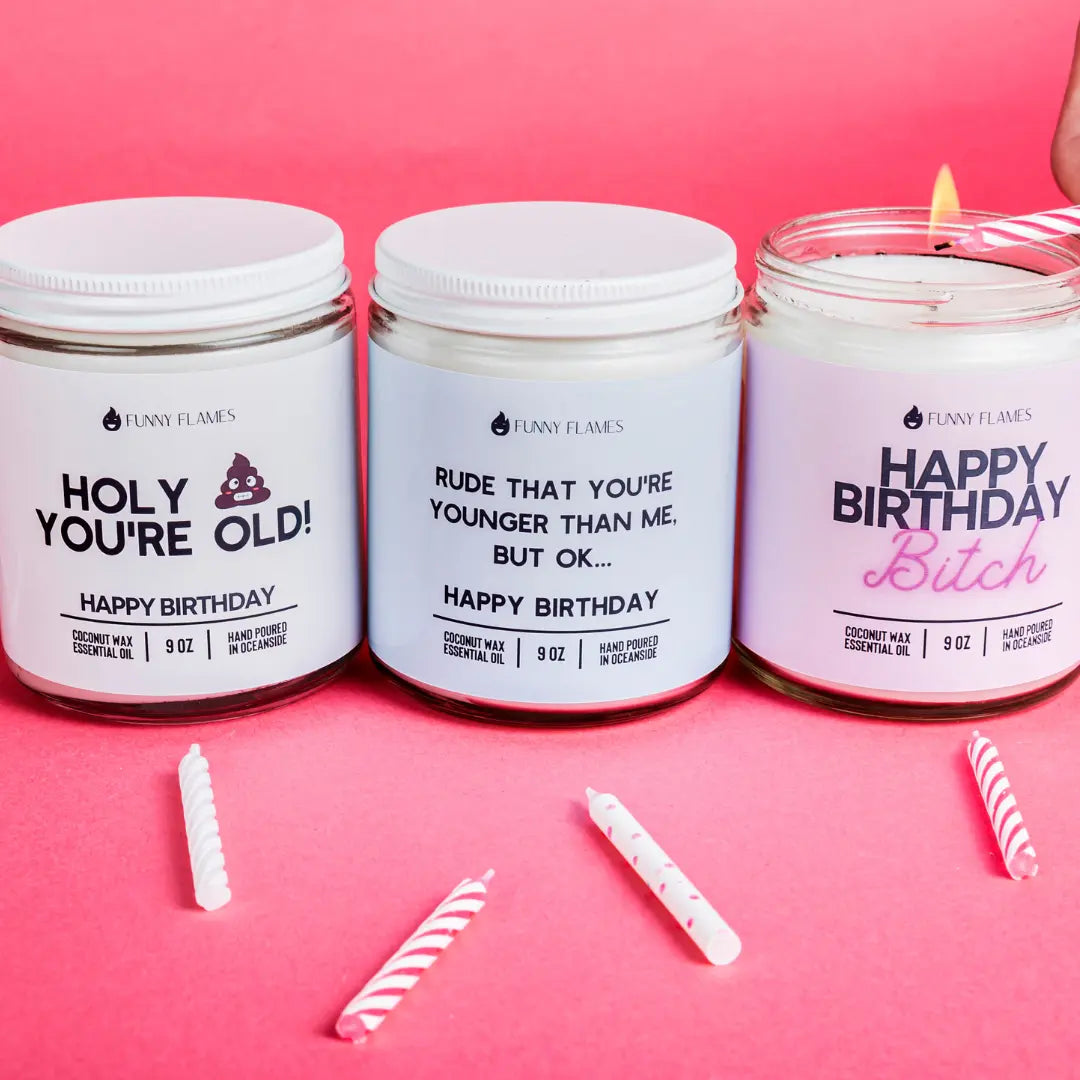 Birthday-Collection - Funny Candles, Eco-Friendly and Vegan