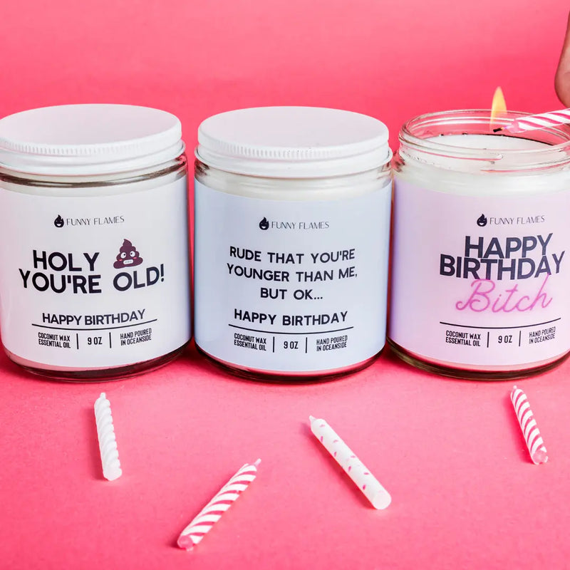 Birthday-Collection - Funny Candles, Eco-Friendly and Vegan