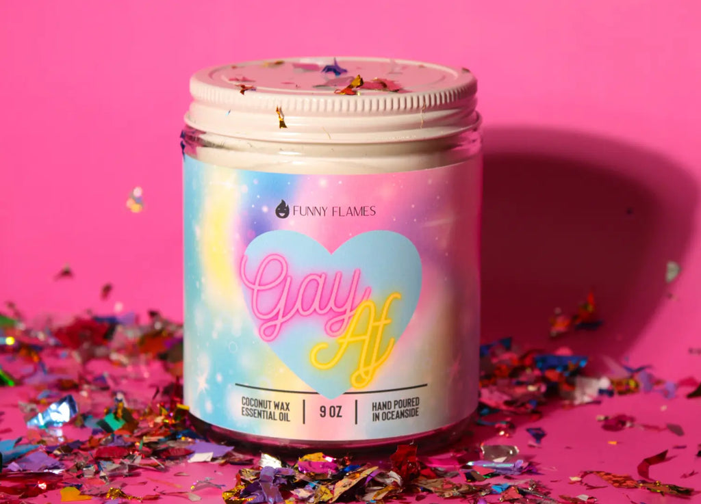 Gay Af - LGBTQ+ Candle DC-Funny Candle Co