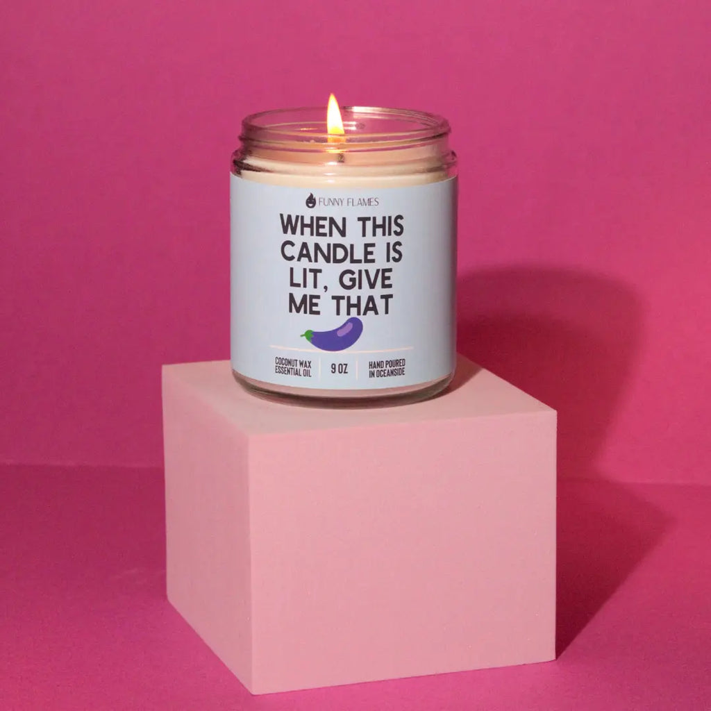 When This Candle Is Lit (PG) DC-Funny Candle Co