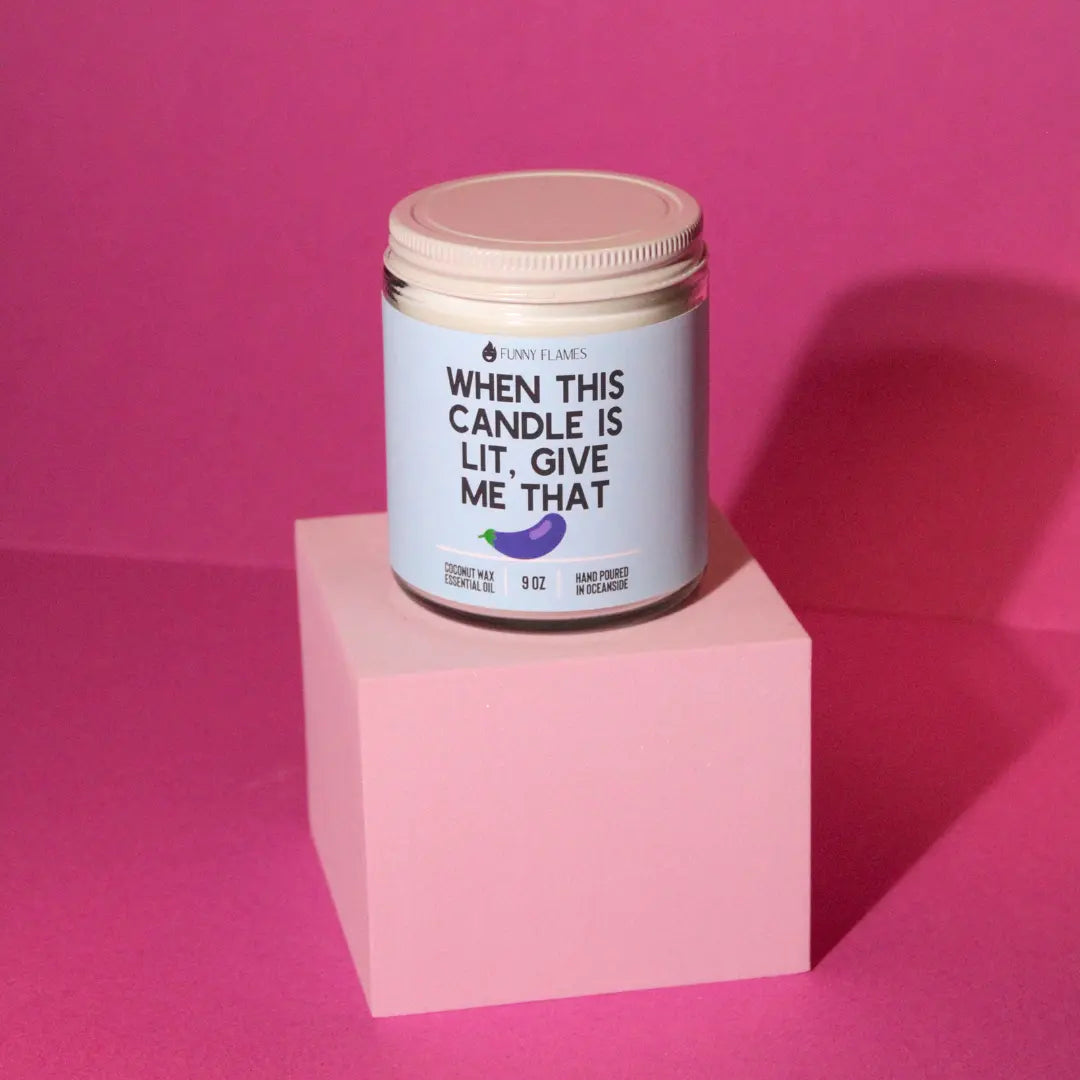 When This Candle Is Lit (PG) DC-Funny Candle Co