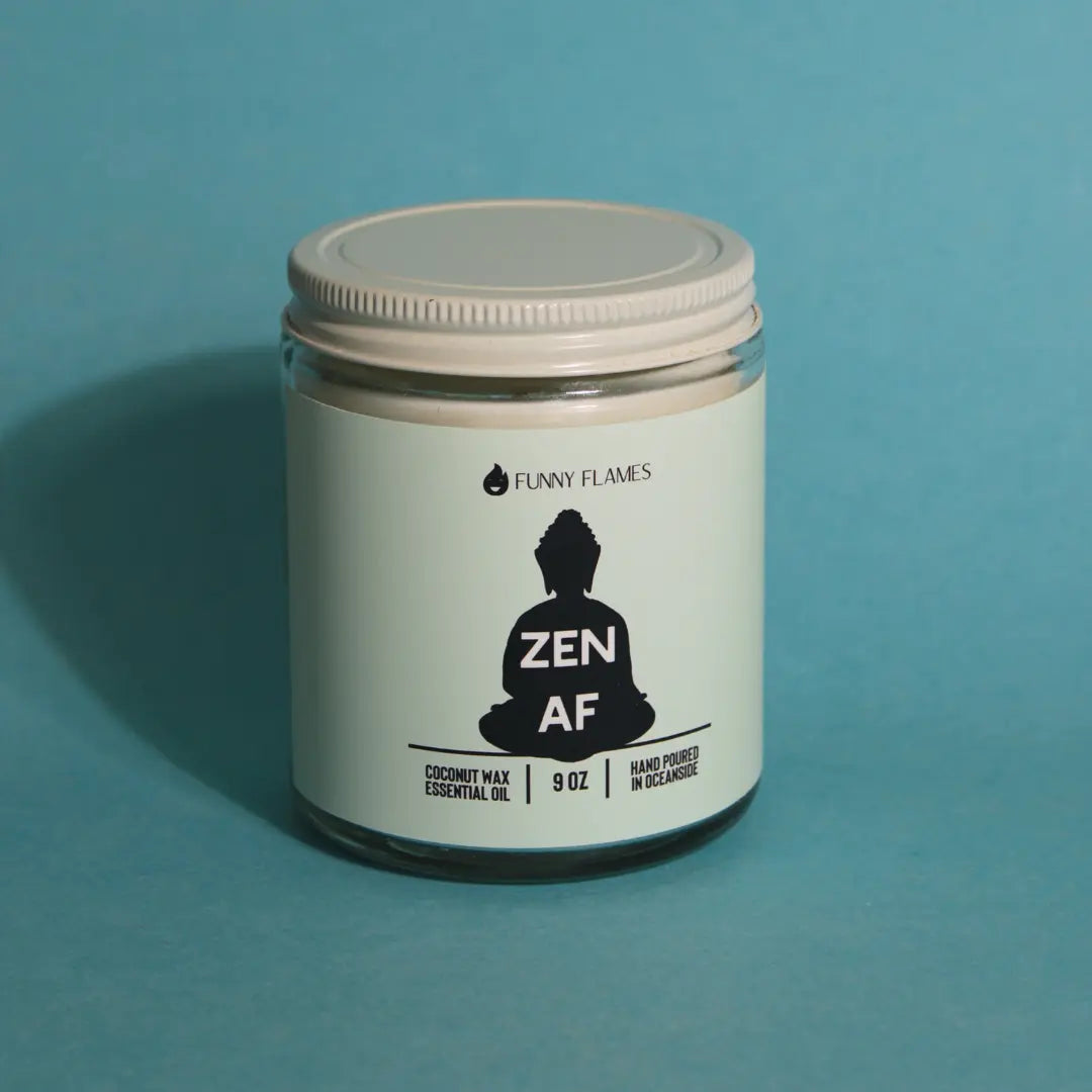Zen Af (green) DC-Funny Candle Co