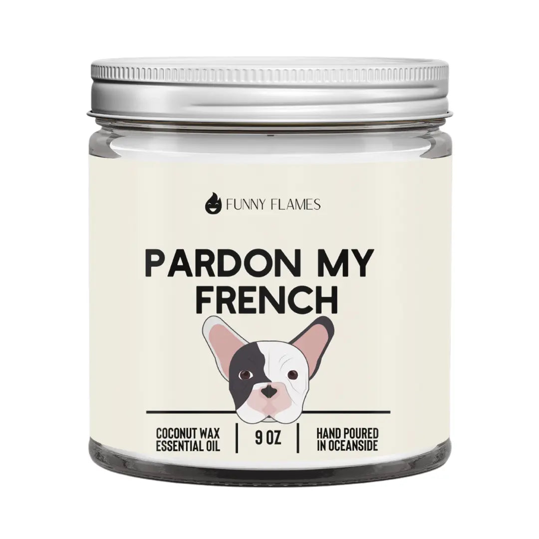 Pardon My French DC-Funny Candle Co