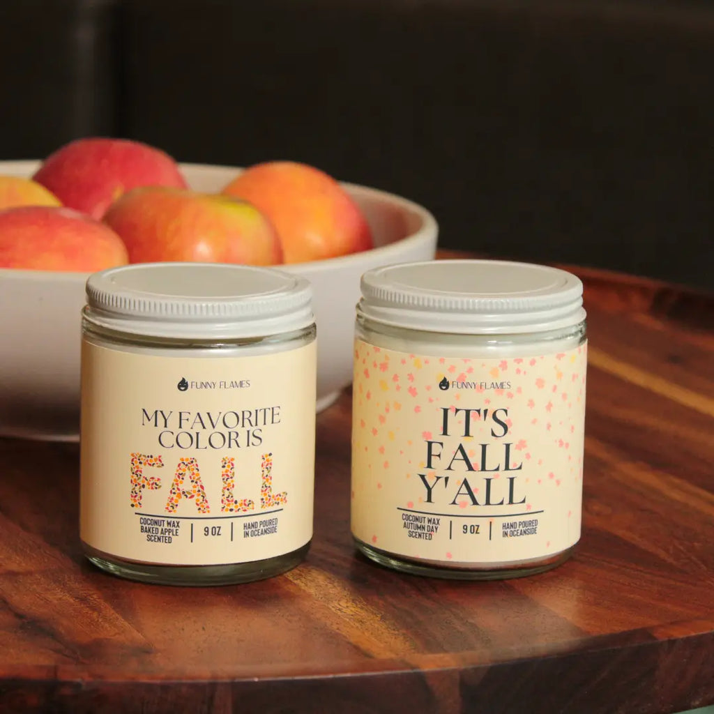 My Favorite Color Is Fall DC-Funny Candle Co