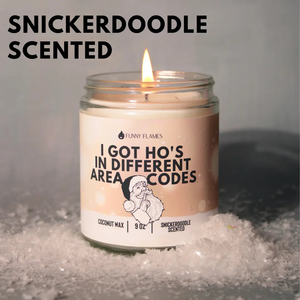 I Got Ho's In Different Area Codes DC-Funny Candle Co