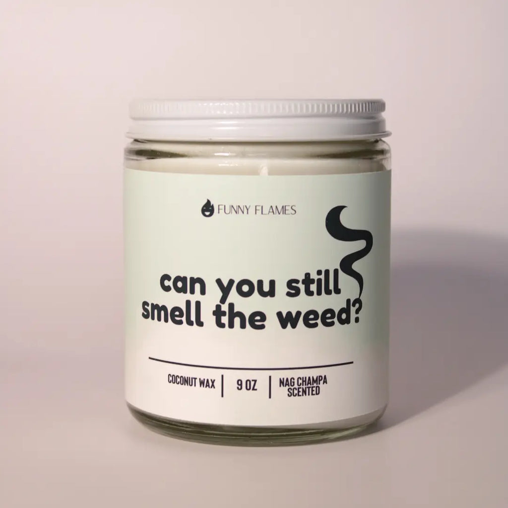 Can You Still Smell The Weed? DC-Funny Candle Co
