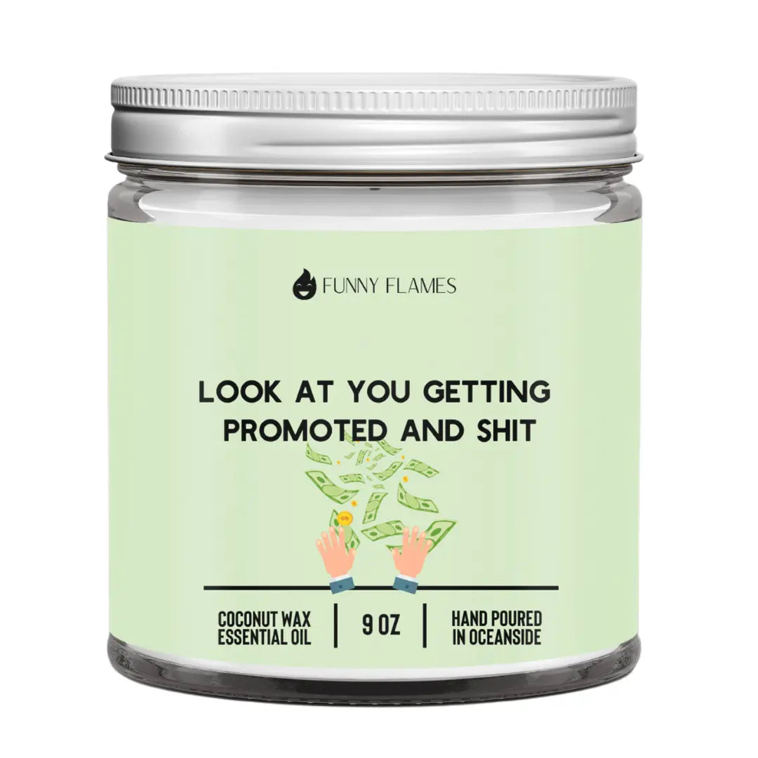 Look At You Getting Promoted And Sh*t DC-Funny Candle Co