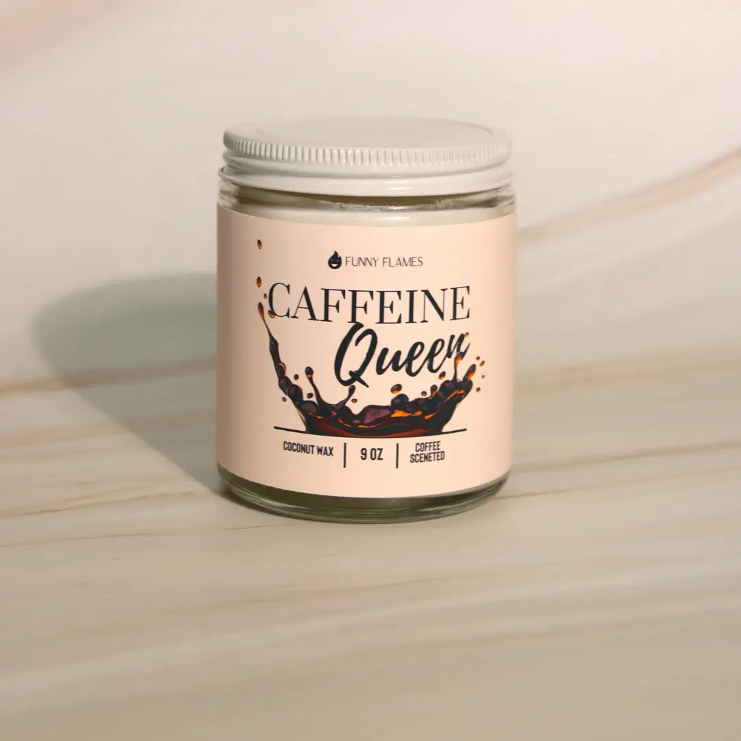 Caffeine Queen DC-Funny Candle Co