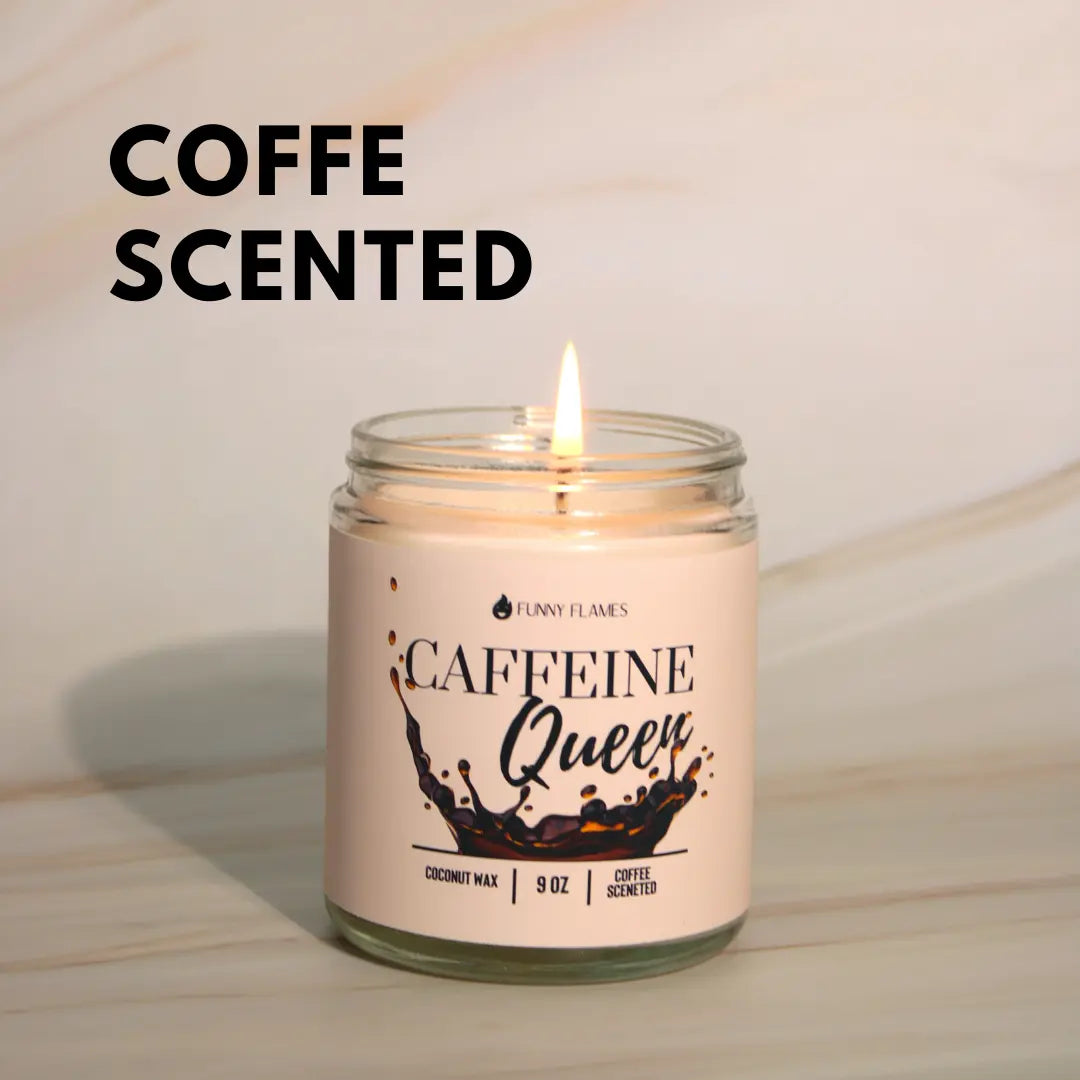Caffeine Queen DC-Funny Candle Co