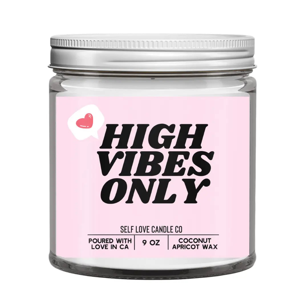 High Vibes Only DC-Funny Candle Co