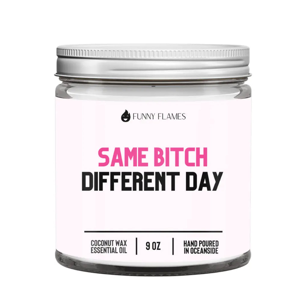 Same Bitch, Different Day DC-Funny Candle Co