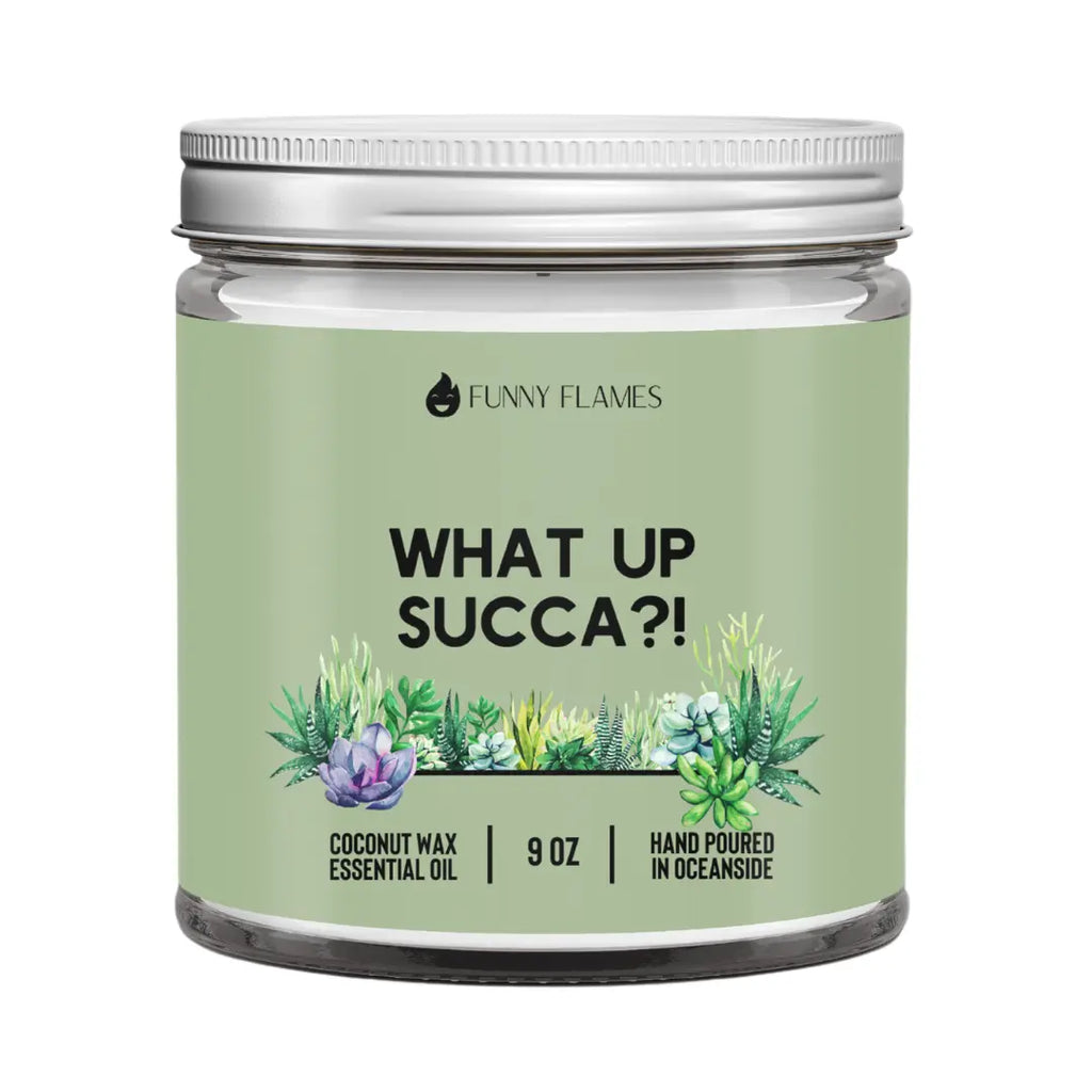 What Up Succa? DC-Funny Candle Co