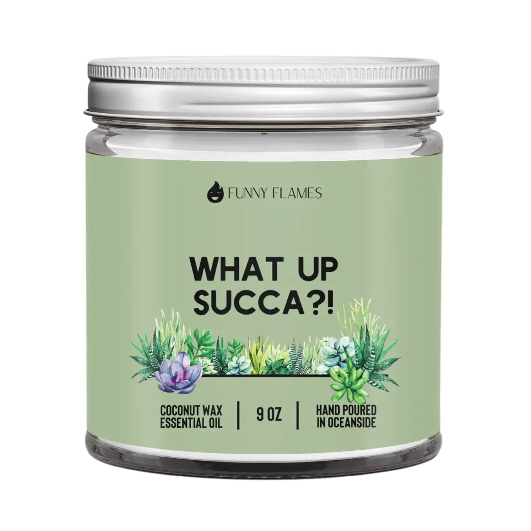 What Up Succa? DC-Funny Candle Co