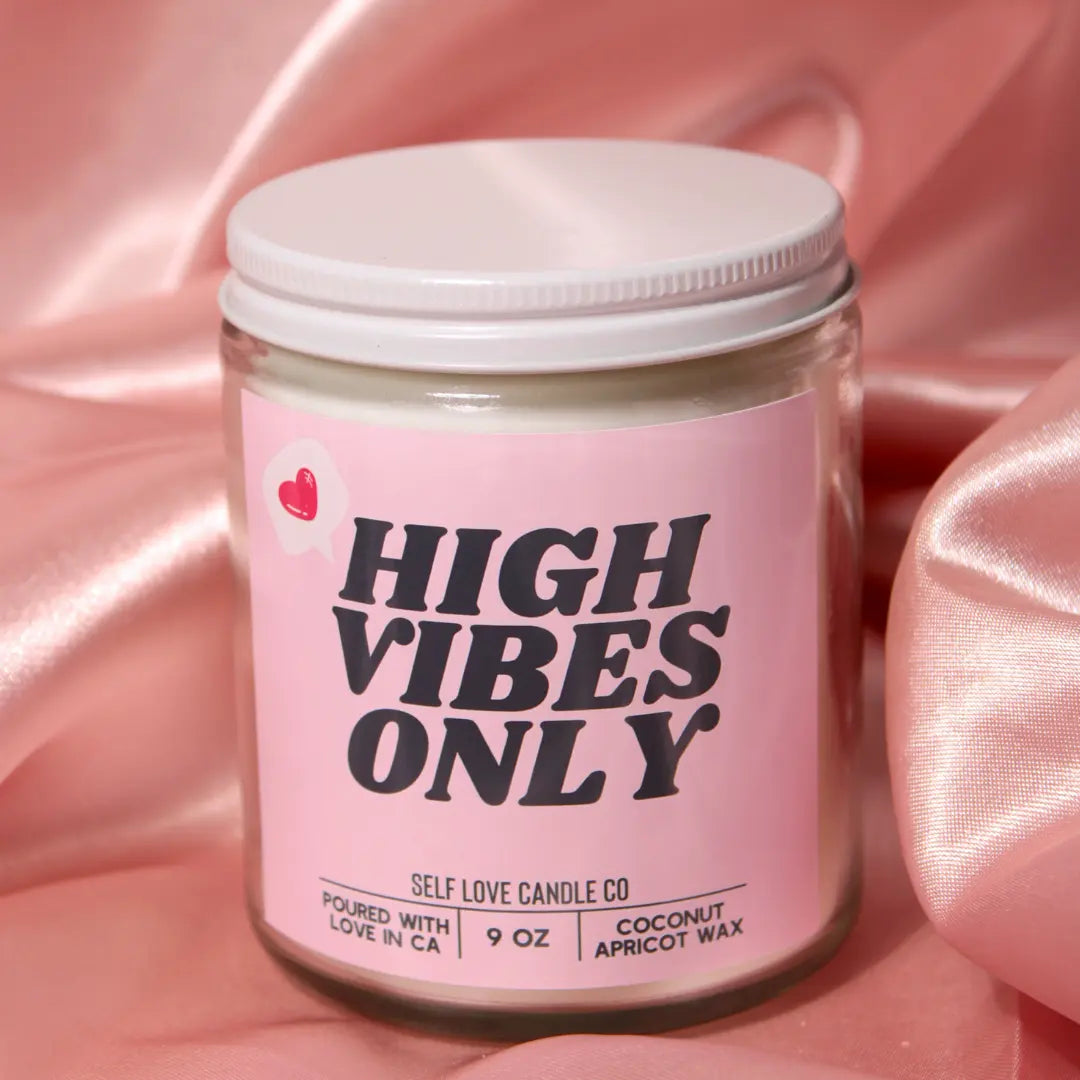 High Vibes Only DC-Funny Candle Co