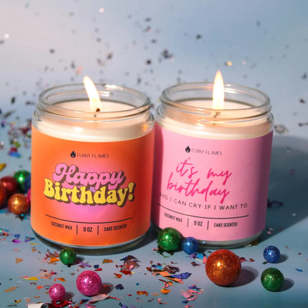 It's My Birthday And I Can Cry If I Want to DC-Funny Candle Co