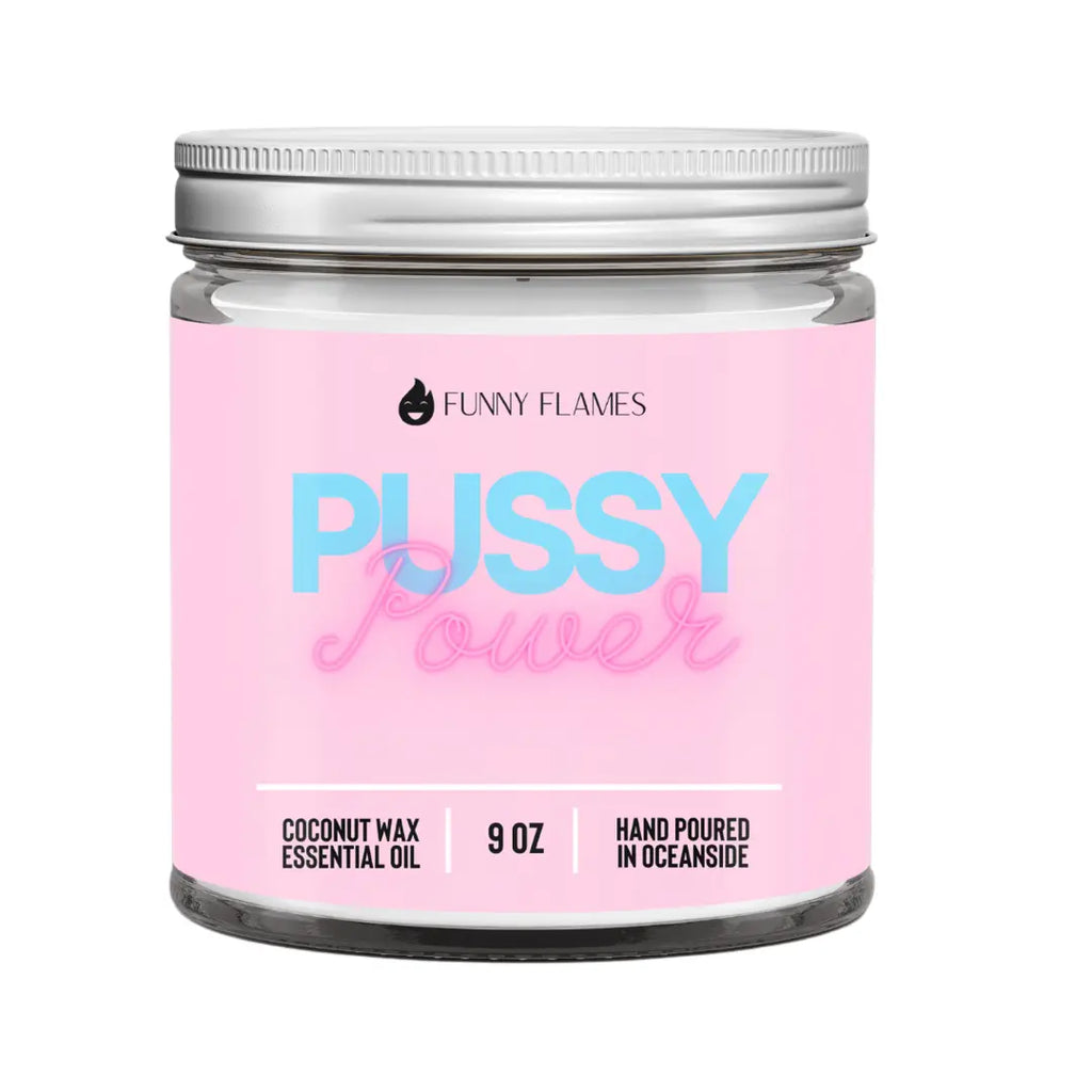 Pussy Power DC-Funny Candle Co