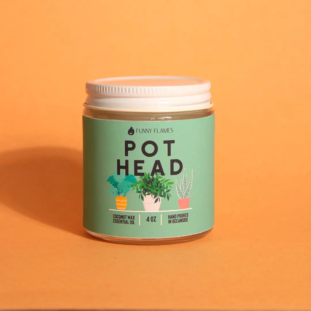 Pot Head DC-Funny Candle Co