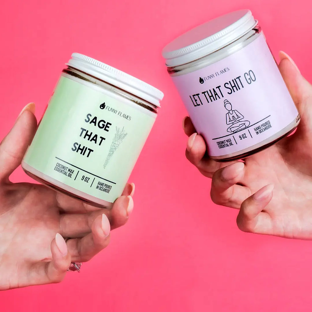 Sage That Shit DC-Funny Candle Co