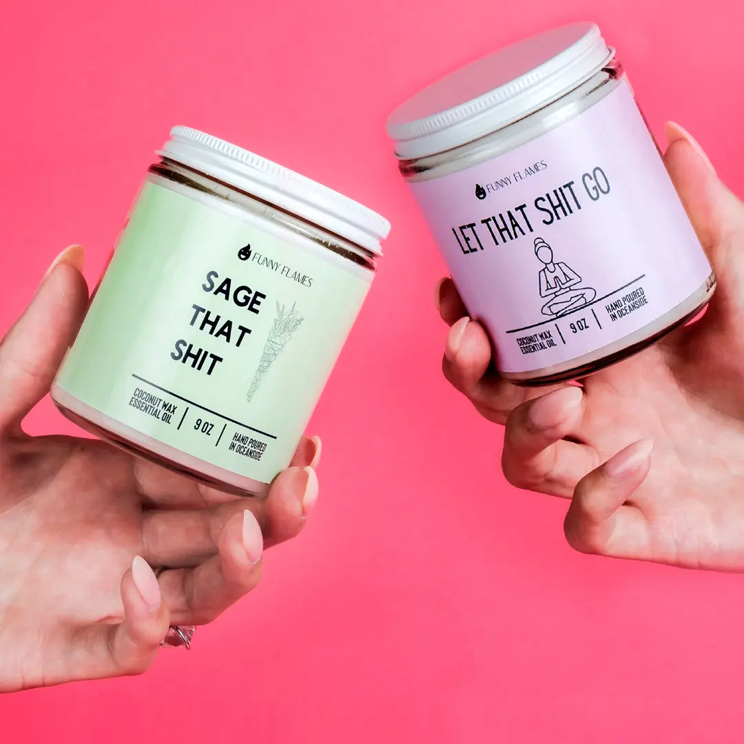 Sage That Shit DC-Funny Candle Co