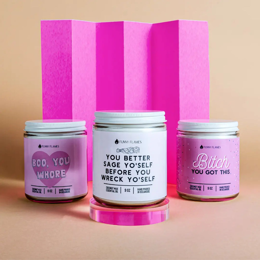 You better sage yo'self before you wreck yo'self DC-Funny Candle Co