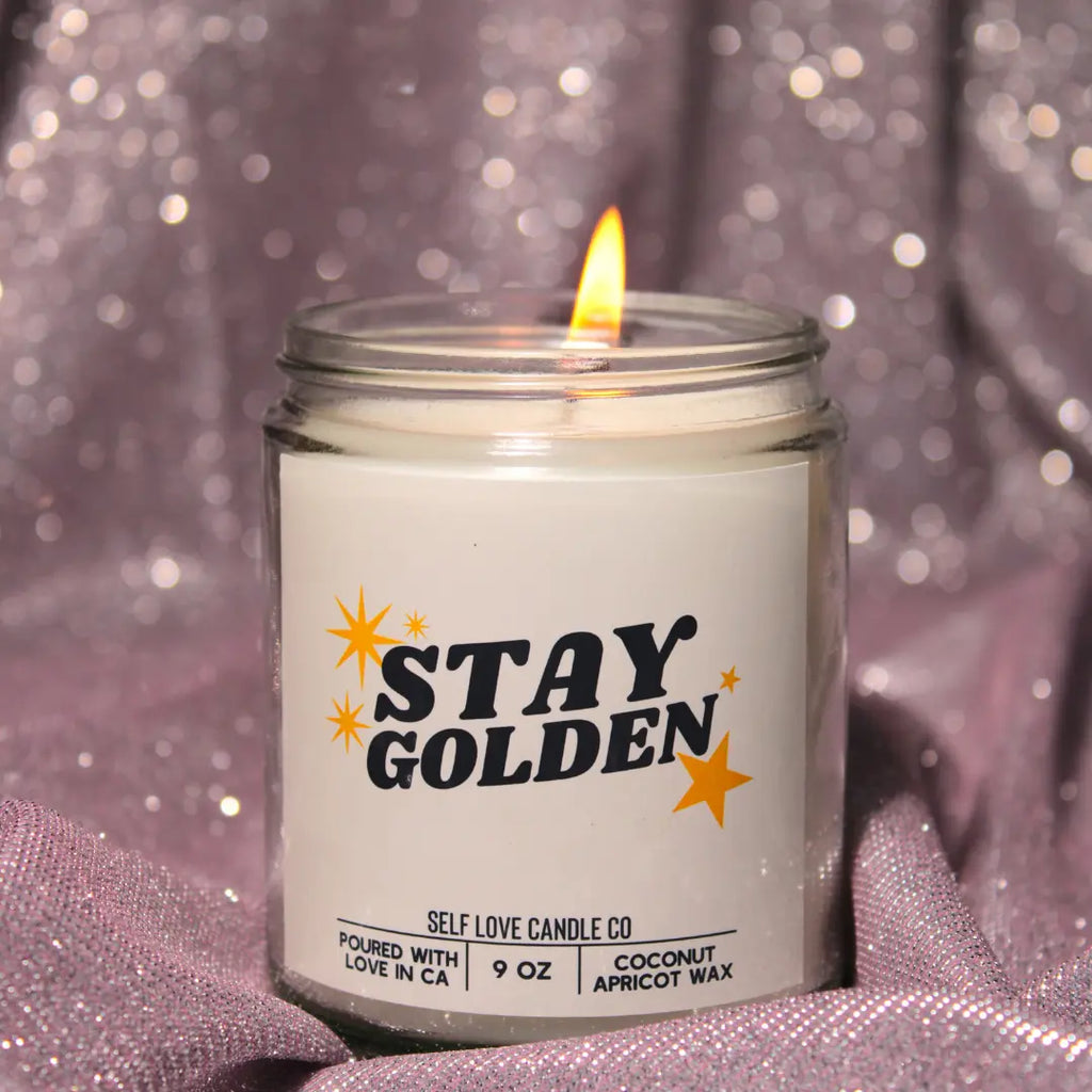 Stay Golden DC-Funny Candle Co