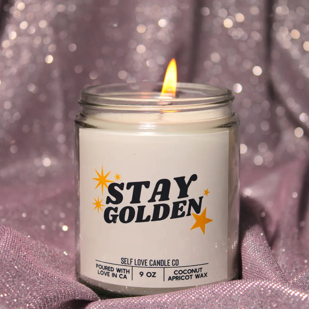 Stay Golden DC-Funny Candle Co