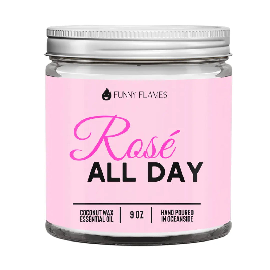 Rosé all day DC-Funny Candle Co