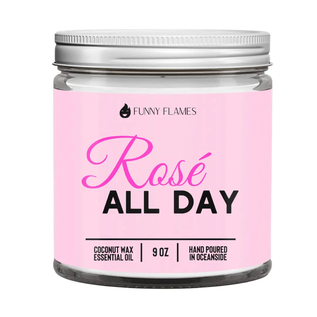 Rosé all day DC-Funny Candle Co