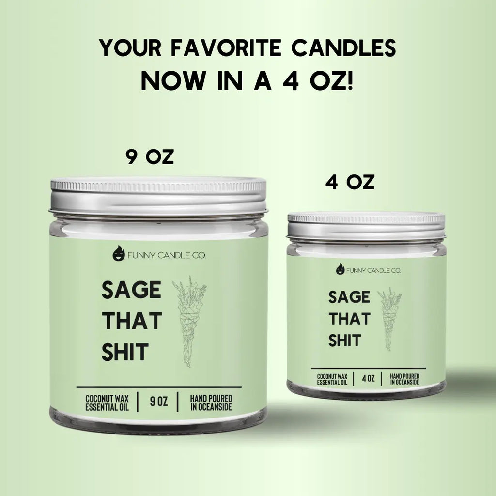 Sage That Shit DC-Funny Candle Co
