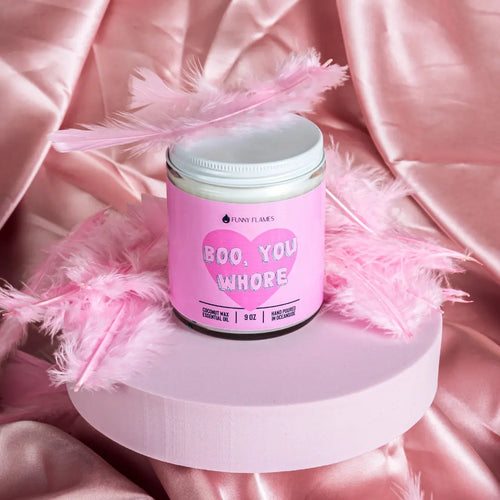 Boo, You Whore - 9 oz Funny DC-Funny Candle Co