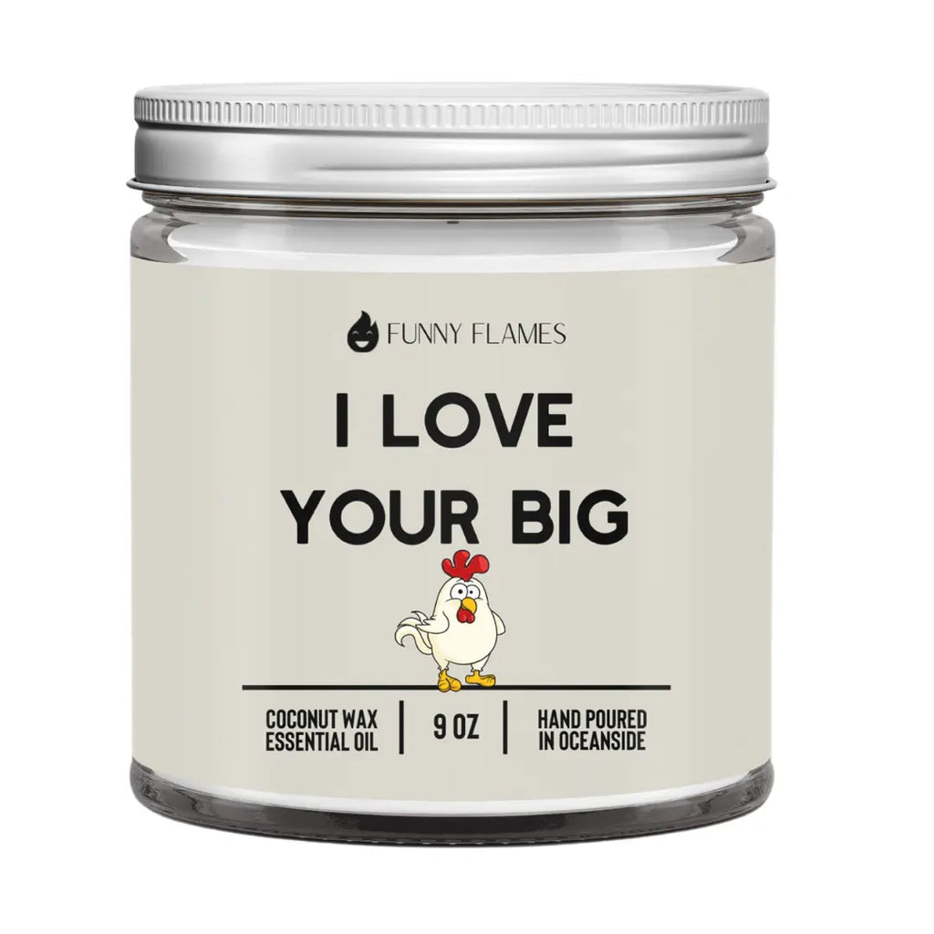 I Love Your Big Cock (emoji) DC-Funny Candle Co