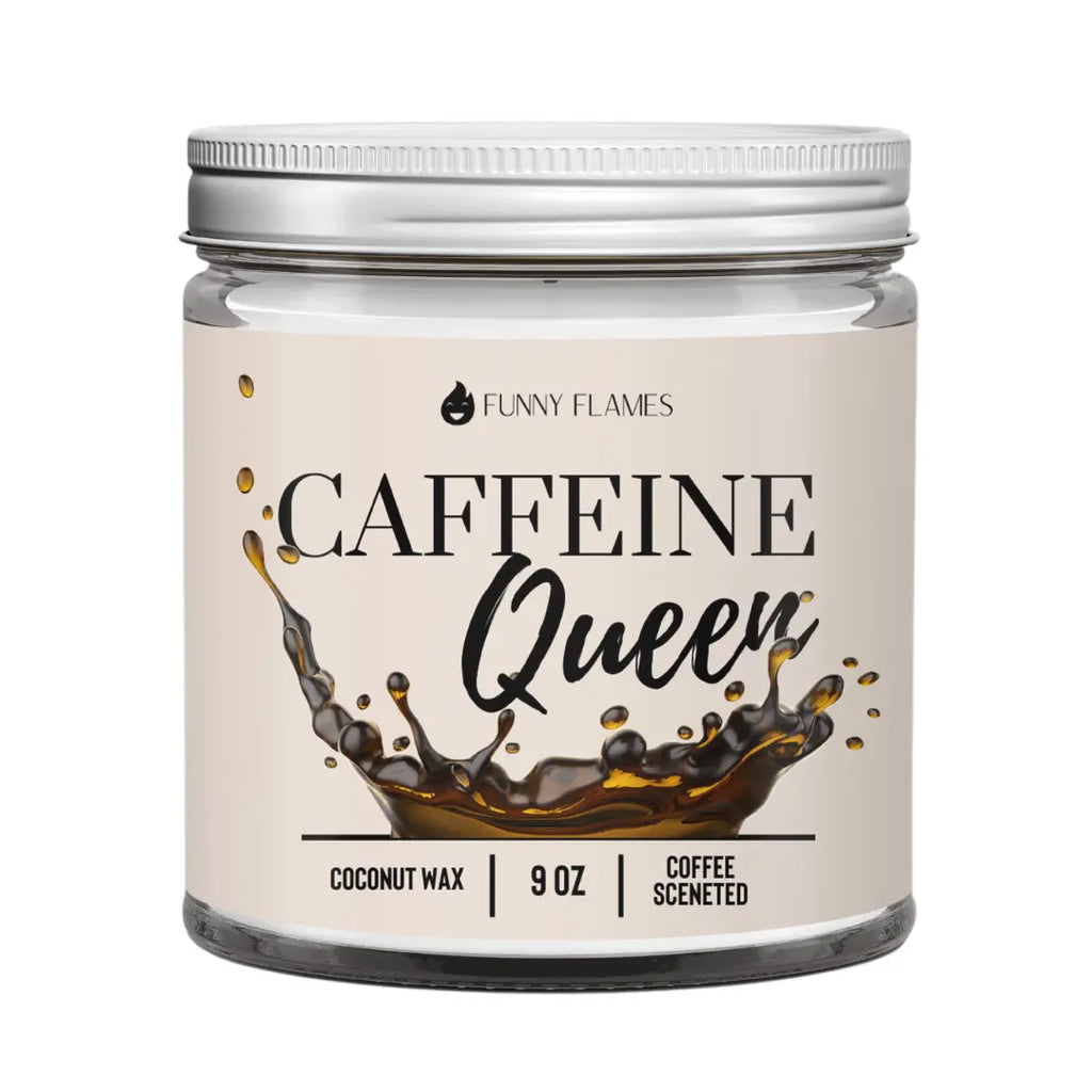 Caffeine Queen DC-Funny Candle Co