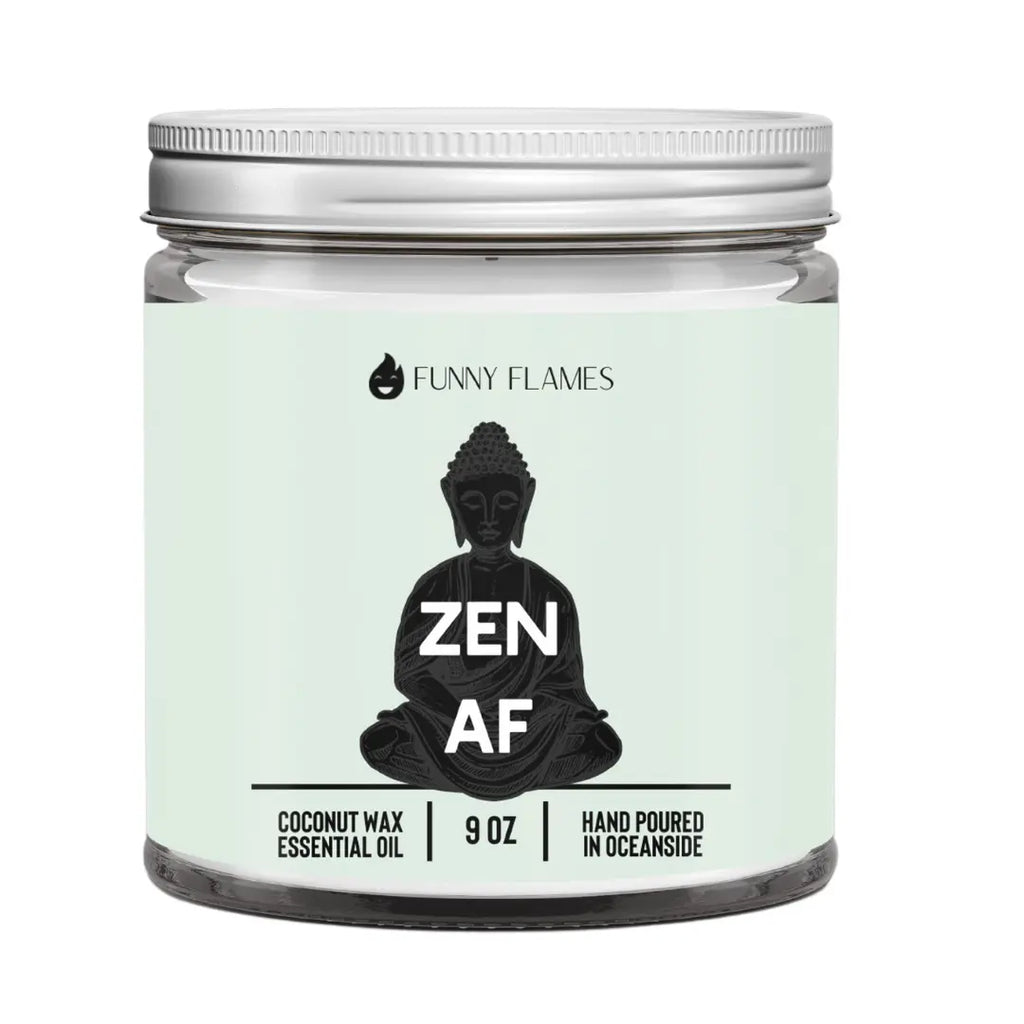 Zen Af (green) DC-Funny Candle Co