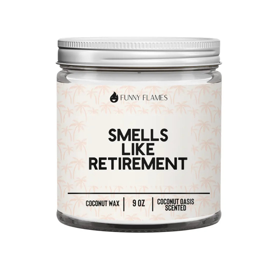 Smells like Retirement DC-Funny Candle Co