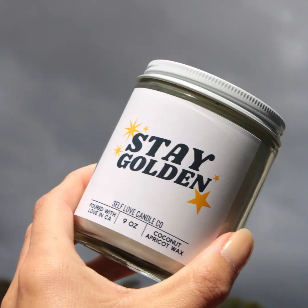 Stay Golden DC-Funny Candle Co
