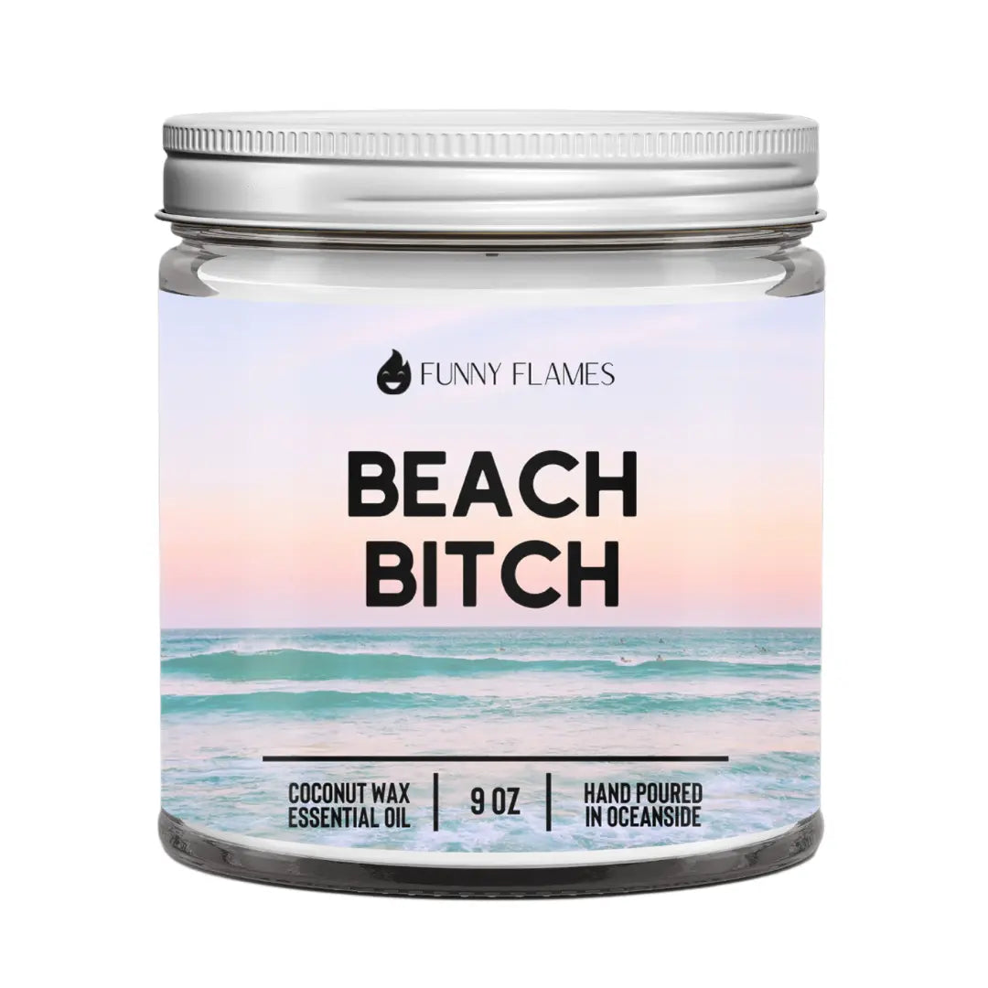 Beach Bitch DC-Funny Candle Co