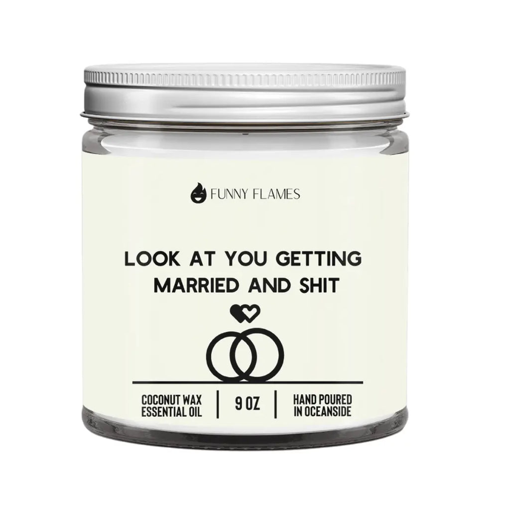 Look At You Getting Married And Shit DC-Funny Candle Co