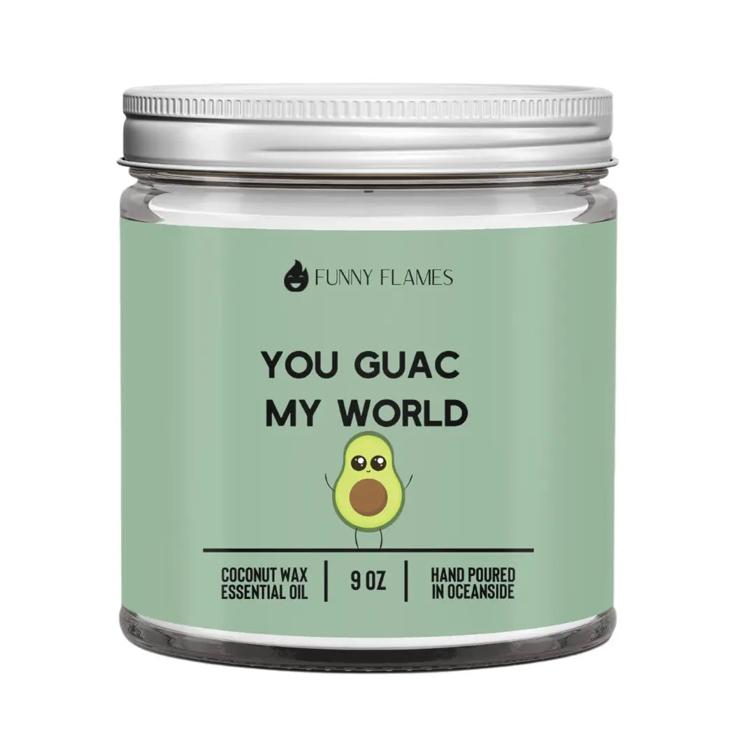 You Guac My World DC-Funny Candle Co