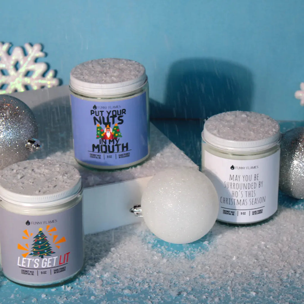 May You Be Surrounded By Ho's This Christmas Season - Funny DC-Funny Candle Co