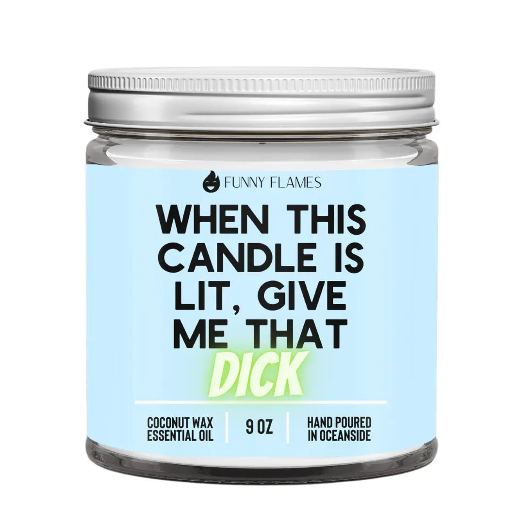 When This Candle Is Lit DC-Funny Candle Co