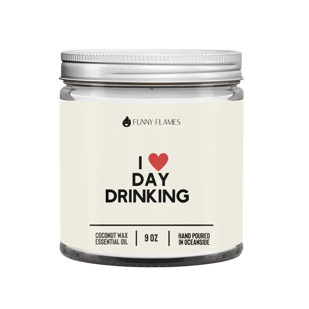 I Love Day Drinking DC-Funny Candle Co