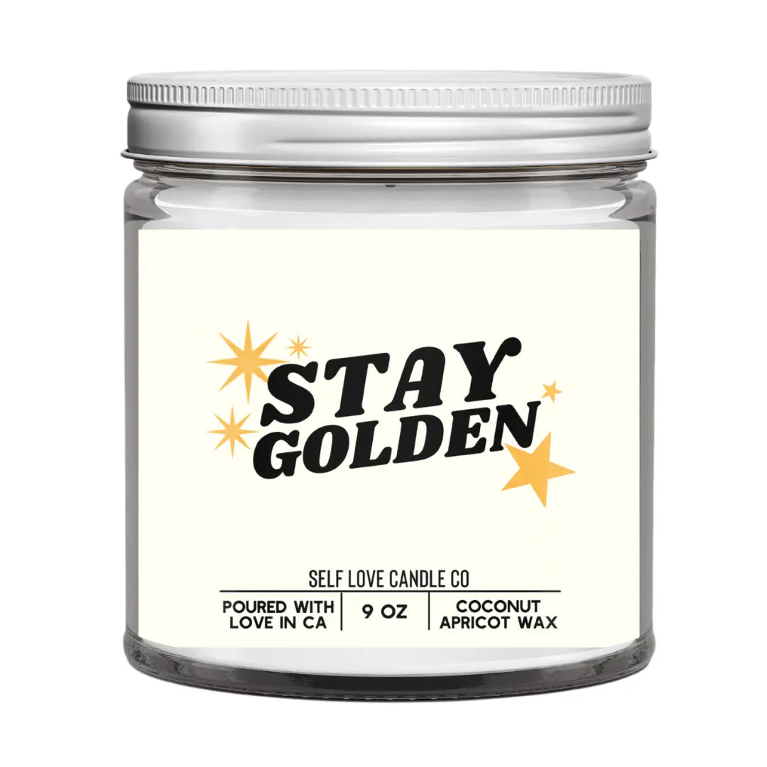 Stay Golden DC-Funny Candle Co