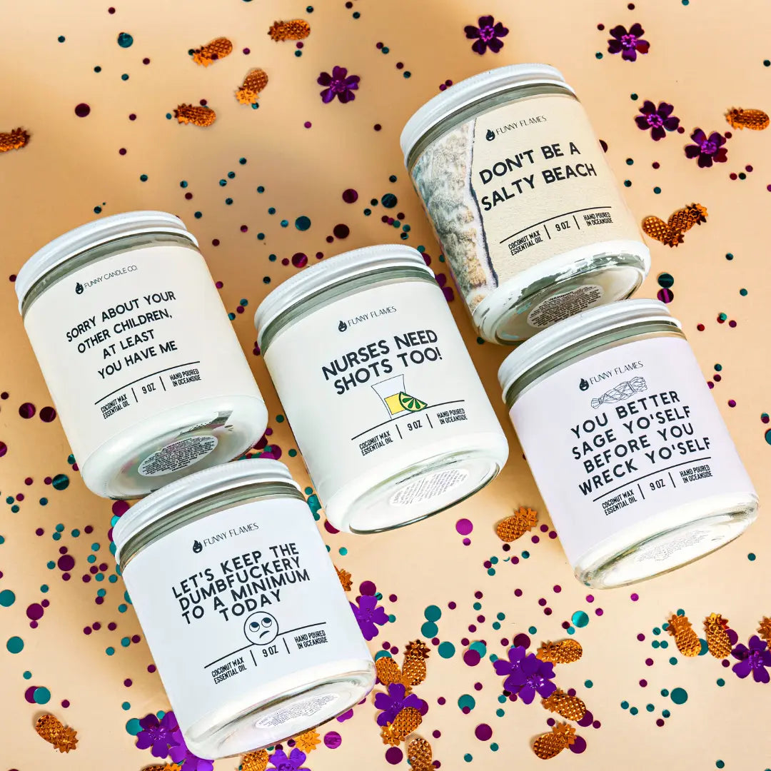 Nurses Need Shots Too - 9oz Candle DC-Funny Candle Co