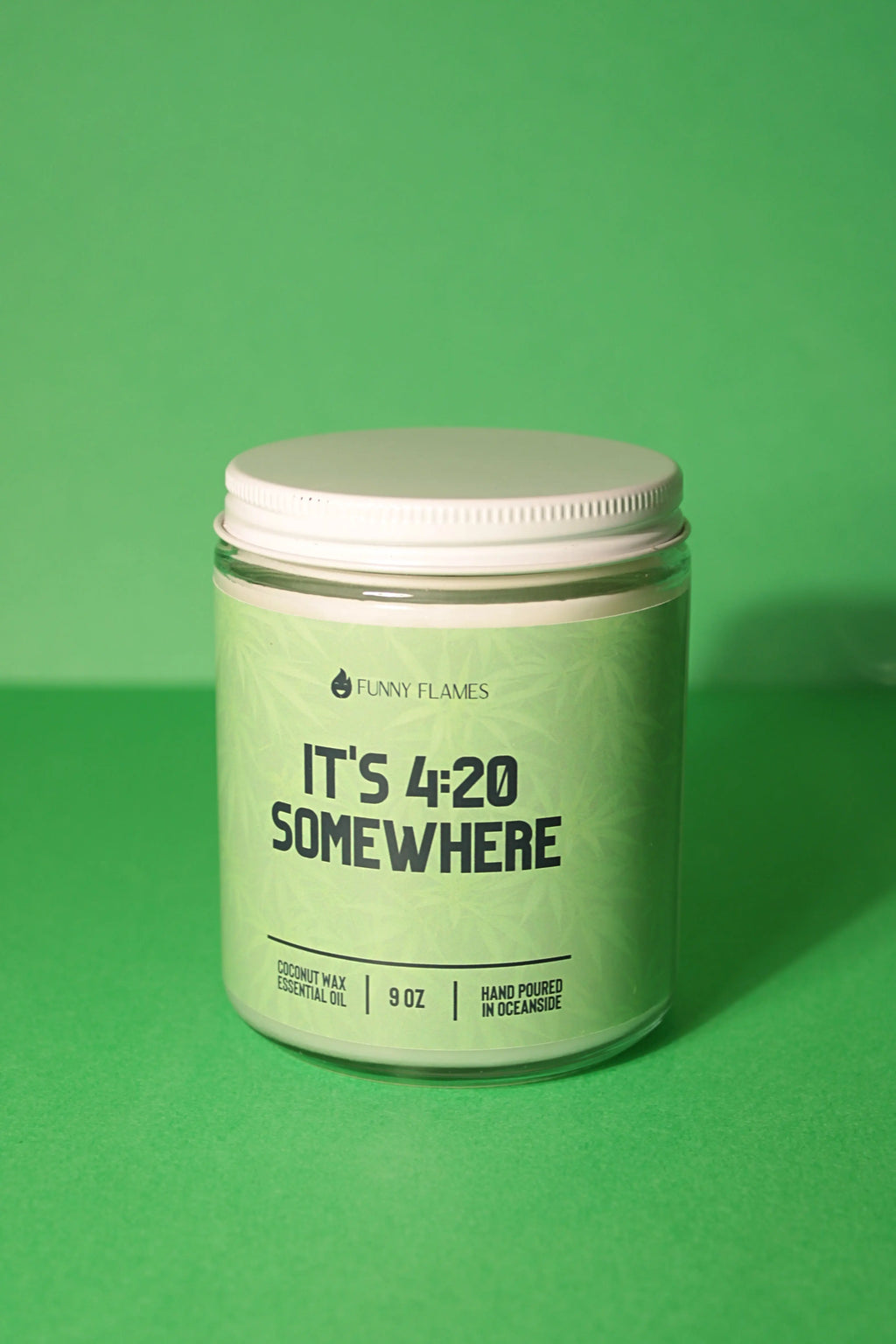 It's 420 Somewhere DC-Funny Candle Co