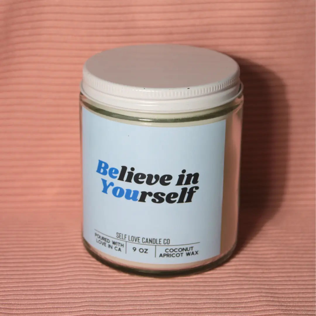 Believe In Yourself DC-Funny Candle Co