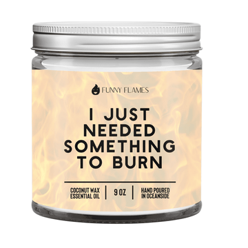 I Just Needed Something To Burn - Funny Flames