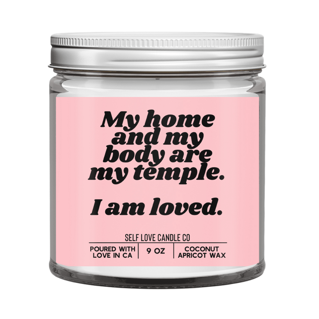 My Home And My Body Are My Temple - Funny Flames