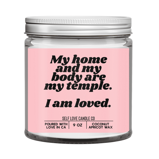 My Home And My Body Are My Temple - Funny Flames