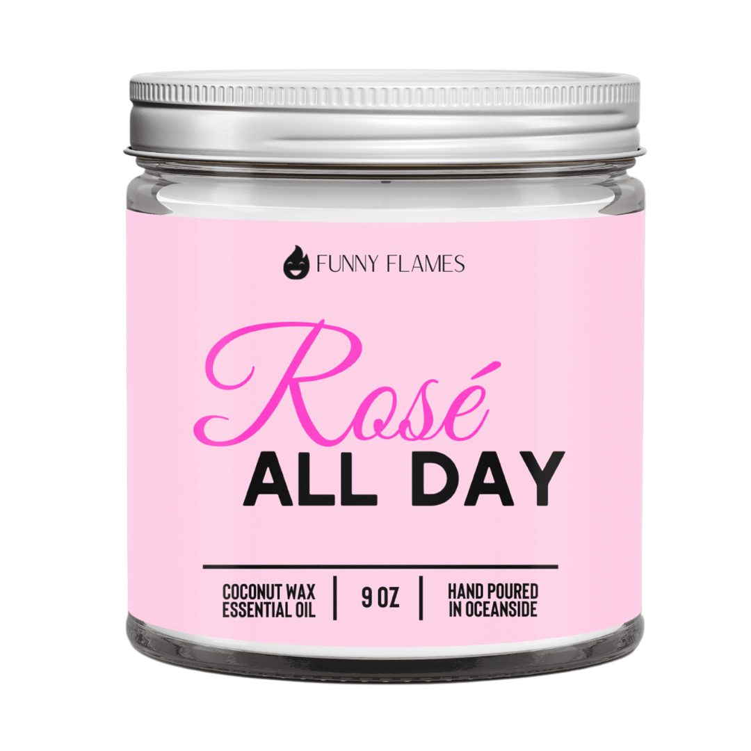 Rosé all day - Funny Flames