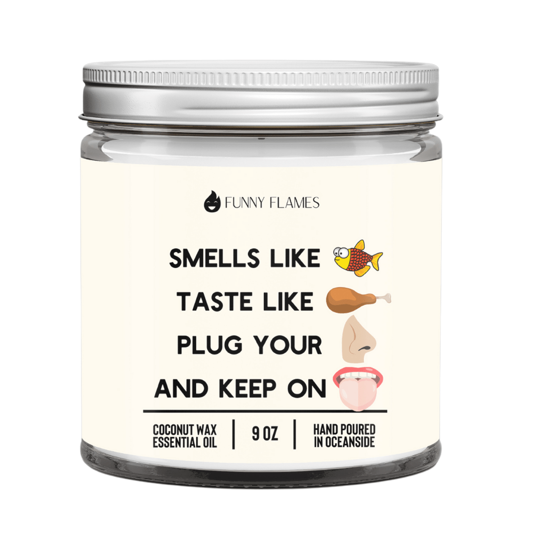 Smells Like Fish, Taste Like Chicken (emoji) - Funny Flames